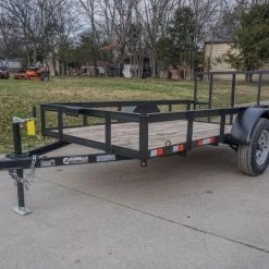 Utility Trailer 5'x10' Dovetail with Gate