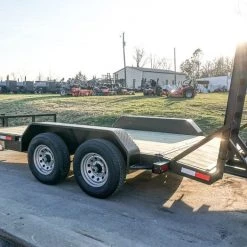 7x14 Equipment Trailer Dovetail 5' Ramps 17 7x14 Equipment Trailer Dovetail 5' Ramps -Cheap Trailers Store dsc02476 2 1