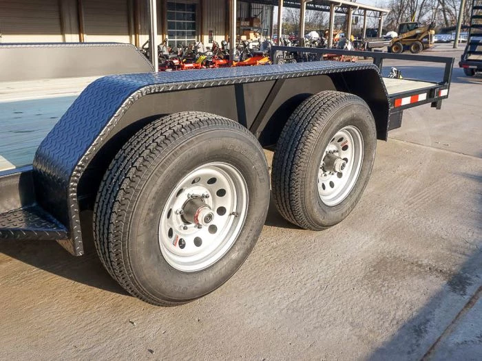 7x14 Equipment Trailer Dovetail 5' Ramps 12 7x14 Equipment Trailer Dovetail 5' Ramps - Image 10