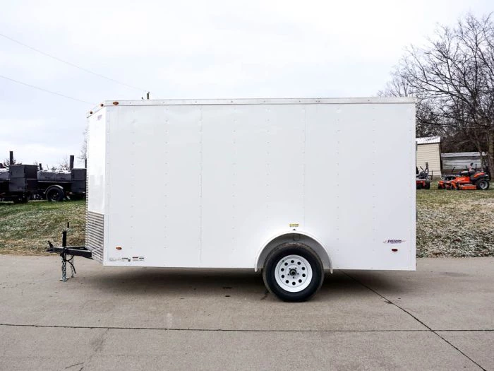 Enclosed Trailer 6'x12' White - V-Nose 3,500 lb. Axle 5 Enclosed Trailer 6'x12' White - V-Nose 3,500 lb. Axle - Image 3