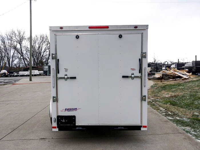 Enclosed Trailer 6'x12' White - V-Nose 3,500 lb. Axle 7 Enclosed Trailer 6'x12' White - V-Nose 3,500 lb. Axle - Image 5