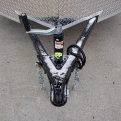 Enclosed Trailer 6'x12' White - V-Nose 3,500 lb. Axle 30 Enclosed Trailer 6'x12' White - V-Nose 3,500 lb. Axle -Cheap Trailers Store dsc02581 2 2