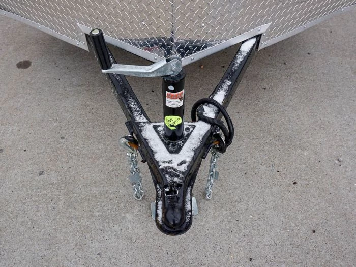 Enclosed Trailer 6'x12' White - V-Nose 3,500 lb. Axle 10 Enclosed Trailer 6'x12' White - V-Nose 3,500 lb. Axle - Image 8