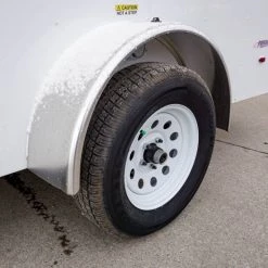 Enclosed Trailer 6'x12' White - V-Nose 3,500 lb. Axle 31 Enclosed Trailer 6'x12' White - V-Nose 3,500 lb. Axle -Cheap Trailers Store dsc02582 2 2