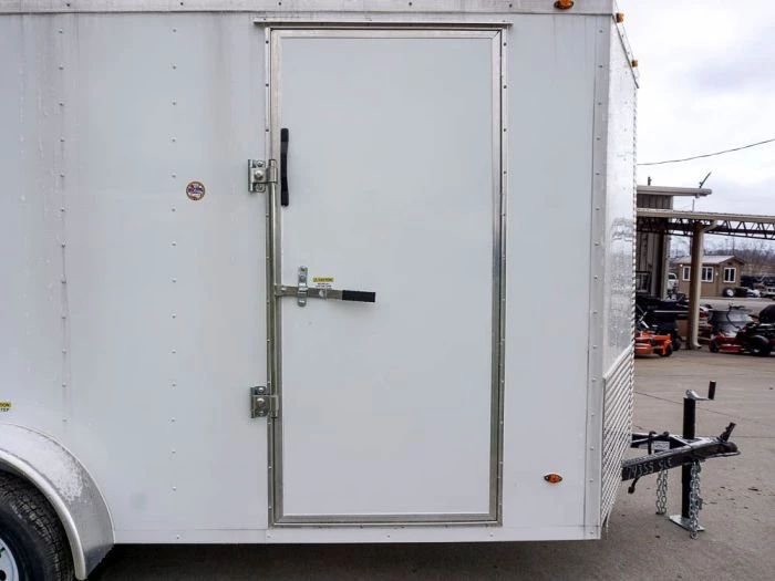 Enclosed Trailer 6'x12' White - V-Nose 3,500 lb. Axle 13 Enclosed Trailer 6'x12' White - V-Nose 3,500 lb. Axle - Image 11