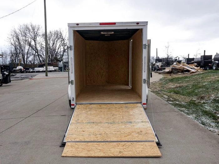 Enclosed Trailer 6'x12' White - V-Nose 3,500 lb. Axle 15 Enclosed Trailer 6'x12' White - V-Nose 3,500 lb. Axle - Image 13