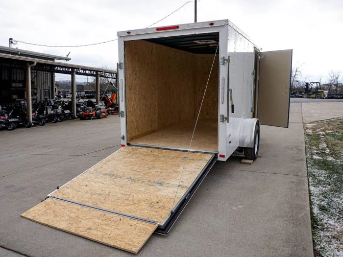 Enclosed Trailer 6'x12' White - V-Nose 3,500 lb. Axle 16 Enclosed Trailer 6'x12' White - V-Nose 3,500 lb. Axle - Image 14