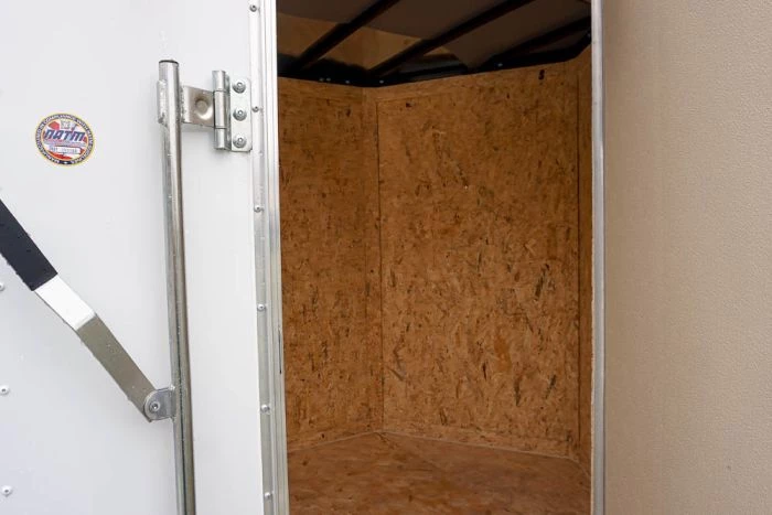 Enclosed Trailer 6'x12' White - V-Nose 3,500 lb. Axle 17 Enclosed Trailer 6'x12' White - V-Nose 3,500 lb. Axle - Image 15