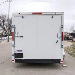 Enclosed Trailer 7'x12' Single Axle 3500lbs V-Nose W/ Ramp -Cheap Trailers Store dsc02602 2 1