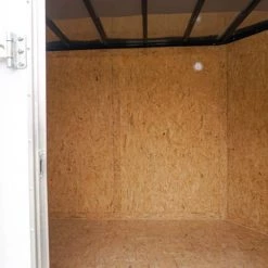 Enclosed Trailer 7'x12' Single Axle 3500lbs V-Nose W/ Ramp -Cheap Trailers Store dsc02611 3 1