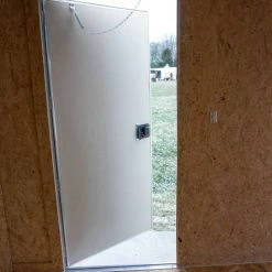 Enclosed Trailer 7'x16' White - V-Nose Lawn Mower Cargo Trailer -Cheap Trailers Store dsc02638 1