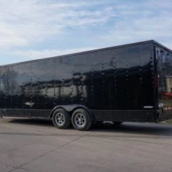 Enclosed Trailer 8.5' X 24' Blackout Equipment Hauler -Cheap Trailers Store dsc02646 2 1