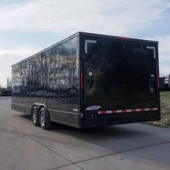 Enclosed Trailer 8.5' X 24' Blackout Equipment Hauler -Cheap Trailers Store dsc02647 2 1