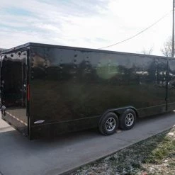 Enclosed Trailer 8.5' X 24' Blackout Equipment Hauler -Cheap Trailers Store dsc02649 2 1