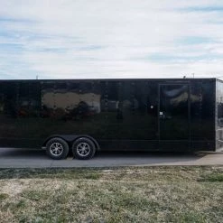 Enclosed Trailer 8.5' X 24' Blackout Equipment Hauler -Cheap Trailers Store dsc02651 2 1