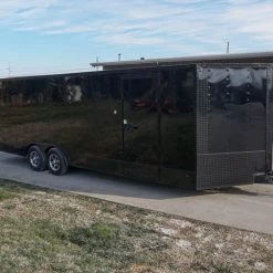 Enclosed Trailer 8.5' X 24' Blackout Equipment Hauler -Cheap Trailers Store dsc02652 2 1