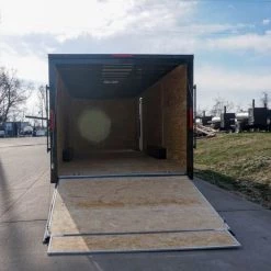 Enclosed Trailer 8.5' X 24' Blackout Equipment Hauler -Cheap Trailers Store dsc02661 2 1