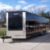 Enclosed Trailer 8.5'x24' Black- Car Motorcycle Hauler