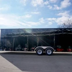 Enclosed Trailer 8.5'x24' Black- Car Motorcycle Hauler -Cheap Trailers Store dsc02675 2 1