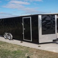 Enclosed Trailer 8.5'x24' Black- Car Motorcycle Hauler -Cheap Trailers Store dsc02680 3 1