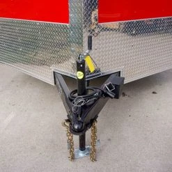 Enclosed Trailer 8.5'x22' Red & Black - Car Hauler