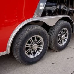 Enclosed Trailer 8.5'x22' Red & Black - Car Hauler 39 Enclosed Trailer 8.5'x22' Red & Black - Car Hauler -Cheap Trailers Store dsc02704 3 1