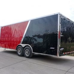 Enclosed Trailer 8.5'x22' Red & Black - Car Hauler 29 Enclosed Trailer 8.5'x22' Red & Black - Car Hauler -Cheap Trailers Store dsc02705 1 1 1