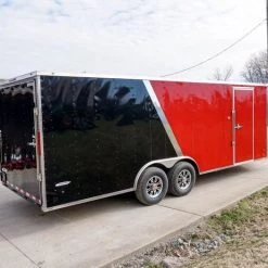 Enclosed Trailer 8.5'x22' Red & Black - Car Hauler 30 Enclosed Trailer 8.5'x22' Red & Black - Car Hauler -Cheap Trailers Store dsc02707 3 1