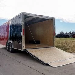 Enclosed Trailer 8.5'x22' Red & Black - Car Hauler 35 Enclosed Trailer 8.5'x22' Red & Black - Car Hauler -Cheap Trailers Store dsc02713 2 1