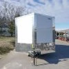 Enclosed Trailer 8.5' x 20' White - Cargo Hauler Car Motorcycle