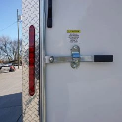 Enclosed Trailer 8.5' x 20' White - Cargo Hauler Car Motorcycle -Cheap Trailers Store dsc02736 3 1