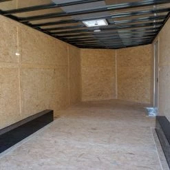 Enclosed Trailer 8.5' x 20' White - Cargo Hauler Car Motorcycle -Cheap Trailers Store dsc02741 2 1