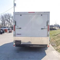 Enclosed Trailer Custom 7'x18' White Tandem Axle with Ramp and E-Tracks 30 Enclosed Trailer Custom 7'x18' White Tandem Axle with Ramp and E-Tracks -Cheap Trailers Store dsc02783 3 1