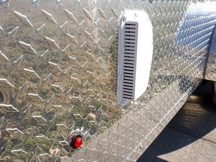 Enclosed Trailer Custom 7'x18' White Tandem Axle with Ramp and E-Tracks 17 Enclosed Trailer Custom 7'x18' White Tandem Axle with Ramp and E-Tracks - Image 15