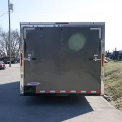 Enclosed Trailer 8.5x24 Tandem Axle Charcoal Gray - Motorcycle Car Hauler -Cheap Trailers Store dsc02808 2 1