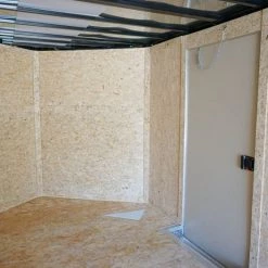 Enclosed Trailer 8.5x24 Tandem Axle Charcoal Gray - Motorcycle Car Hauler -Cheap Trailers Store dsc02827 1 1