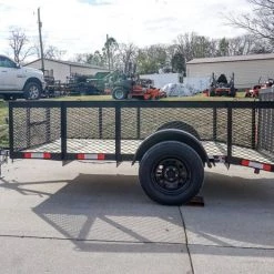 6.4x10 Dovetail Utility Trailer with 2ft Mesh Sides -Cheap Trailers Store dsc03058 2 1