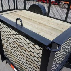 6.4x10 Dovetail Utility Trailer with 2ft Mesh Sides -Cheap Trailers Store dsc03065 2 1