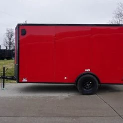 6x12 Enclosed Trailer Red V-Nose Blackout Package 3,500lb Axle 28 6x12 Enclosed Trailer Red V-Nose Blackout Package 3,500lb Axle -Cheap Trailers Store dsc03369 1 1