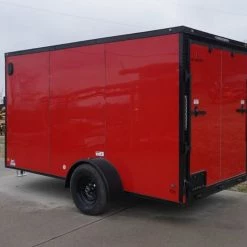 6x12 Enclosed Trailer Red V-Nose Blackout Package 3,500lb Axle 29 6x12 Enclosed Trailer Red V-Nose Blackout Package 3,500lb Axle -Cheap Trailers Store dsc03370 2 1