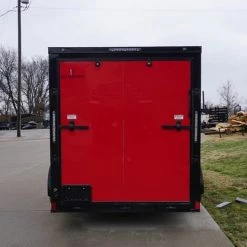 6x12 Enclosed Trailer Red V-Nose Blackout Package 3,500lb Axle 30 6x12 Enclosed Trailer Red V-Nose Blackout Package 3,500lb Axle -Cheap Trailers Store dsc03371 2 1