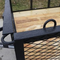 6.4x12 Dovetail Utility Trailer with 2ft Mesh Sides -Cheap Trailers Store dsc03460 1 1 1