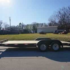 7x18 Wood Deck Car Hauler (2) 3500lb Axle w/ Brake and Ramps 22 7x18 Wood Deck Car Hauler (2) 3500lb Axle w/ Brake and Ramps -Cheap Trailers Store dsc03526 3 1