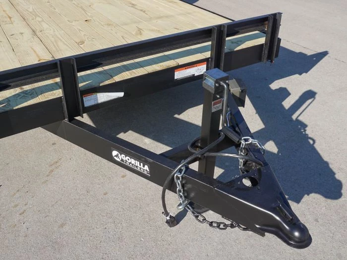 7x18 Wood Deck Car Hauler (2) 3500lb Axle w/ Brake and Ramps 15 7x18 Wood Deck Car Hauler (2) 3500lb Axle w/ Brake and Ramps - Image 13