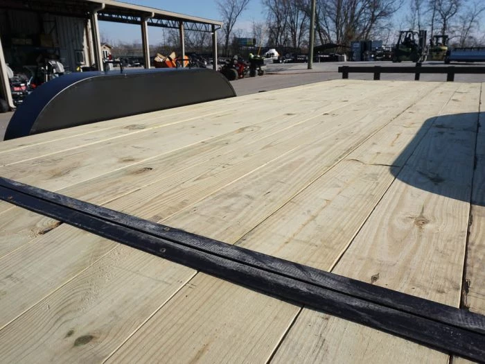 7x18 Wood Deck Car Hauler (2) 3500lb Axle w/ Brake and Ramps 18 7x18 Wood Deck Car Hauler (2) 3500lb Axle w/ Brake and Ramps - Image 16