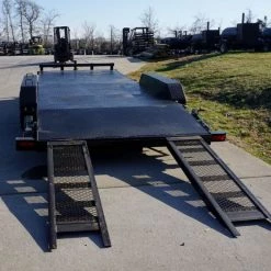 7x18 Steel Floor Car Hauler (2) 3500lb Axle w/ Brake and Ramps -Cheap Trailers Store dsc03556 1 1