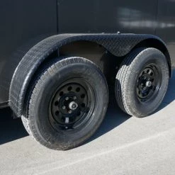 7x16 Enclosed Trailer Charcoal V-Nose Blackout Package Tandem Axle -Cheap Trailers Store dsc03617 1 1