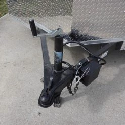 7x12 Enclosed Charcoal Trailer with Silver ATP 3500lb Axle -Cheap Trailers Store dsc04037 2 1
