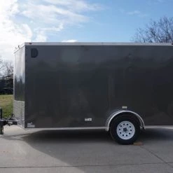 7x12 Enclosed Charcoal Trailer with Silver ATP 3500lb Axle -Cheap Trailers Store dsc04040 2 1