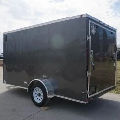 7x12 Enclosed Charcoal Trailer with Silver ATP 3500lb Axle -Cheap Trailers Store dsc04041 2 1